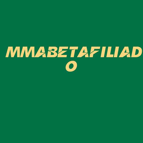 Logo da MMABETAFILIADO